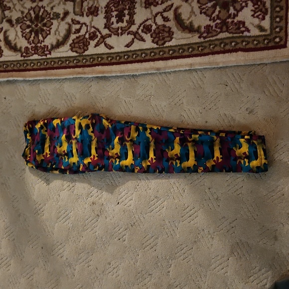 Lularue Weiner dog leggings one size mint condition - Picture 2 of 5